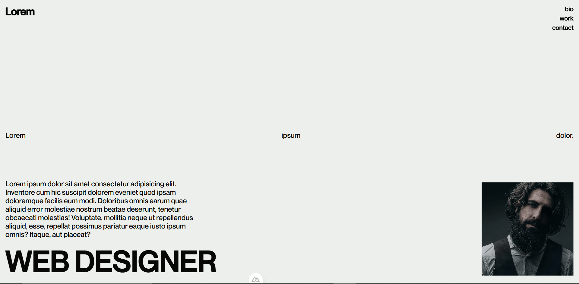 portfolio web designer project image